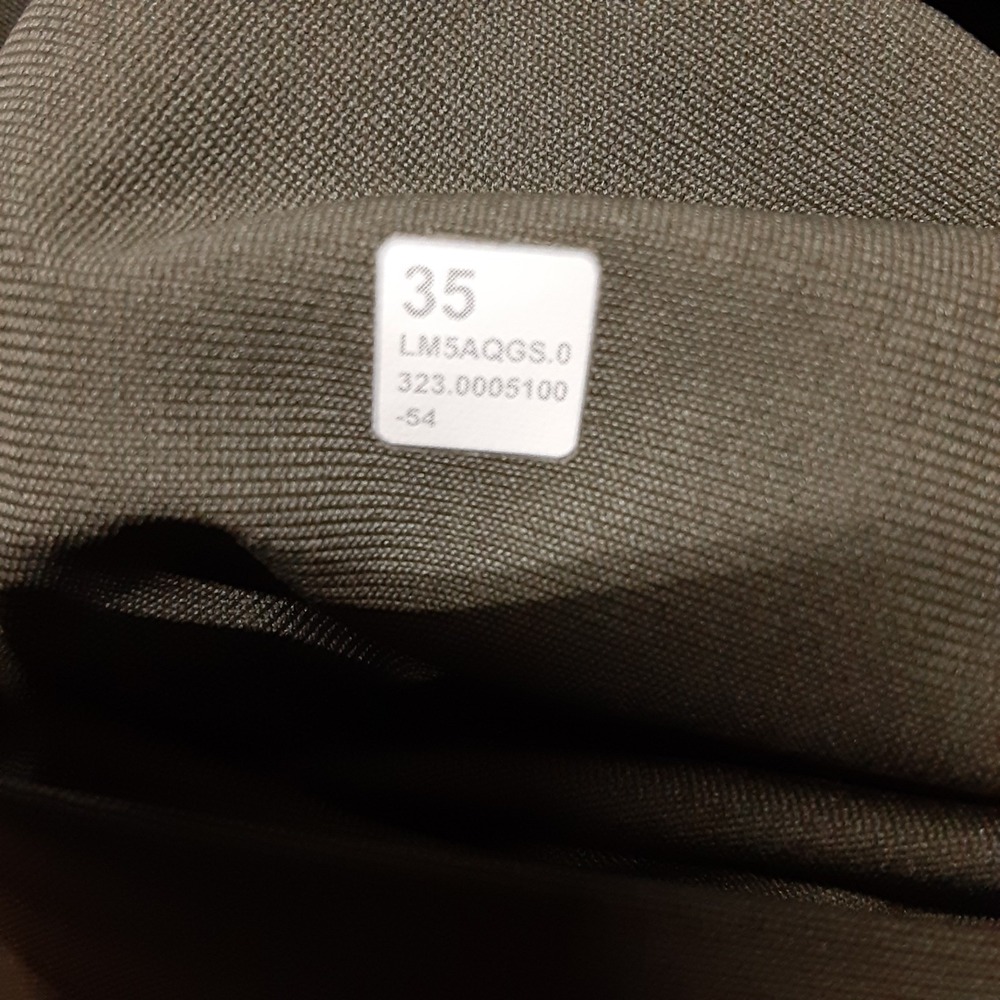 Lululemon Mens ABC Classic Pants 35 Inseam 25" Hem Warpstreme Army Green LM5AQGS - Picture 7 of 8